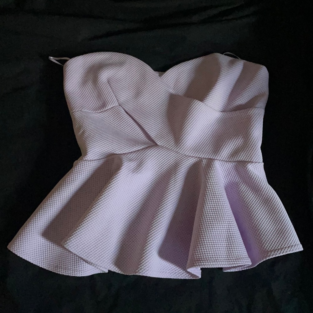 Lavender Crop Top